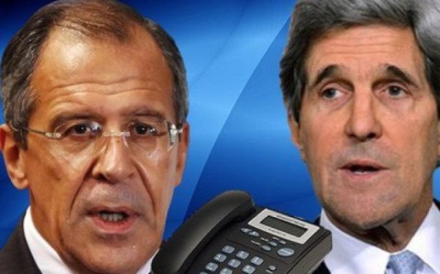 Лавров и Керри провели телефонный разговор